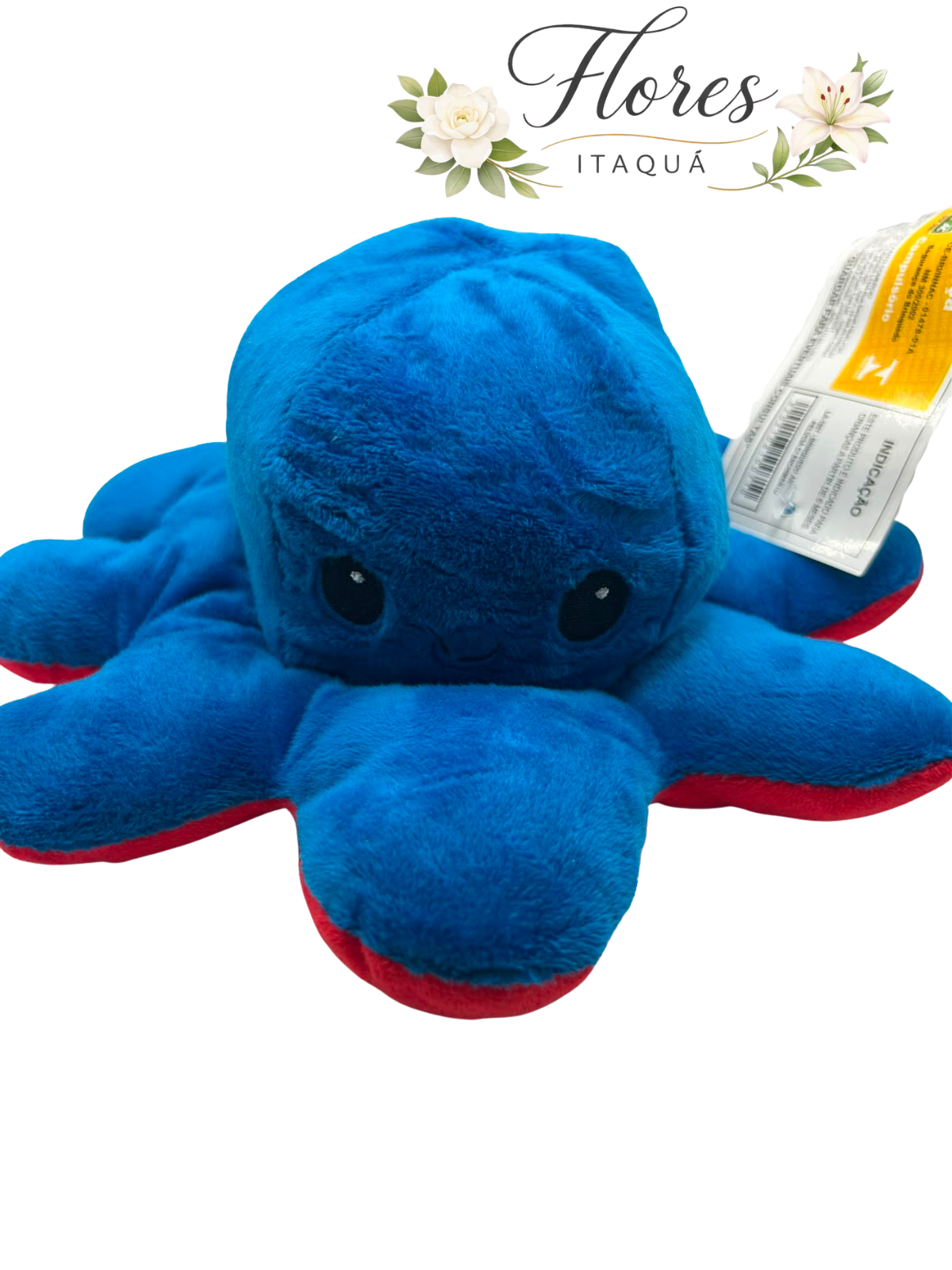 Comprar Polvo Vermelho e Azul Dupla Face – Pelúcia de Humor na Itaqua Flores