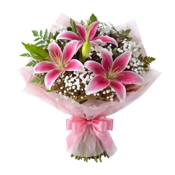 Buquê de Lírios 🌸💐