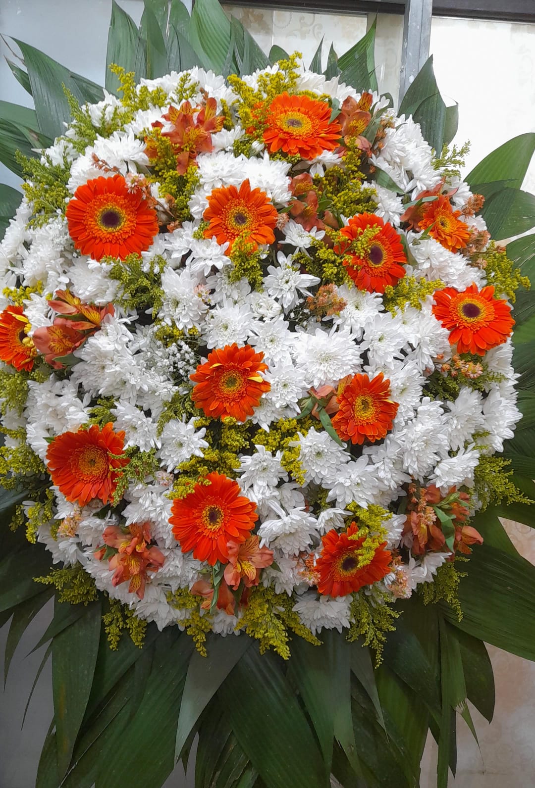 Coroa De Flores para homenagens fúnebres