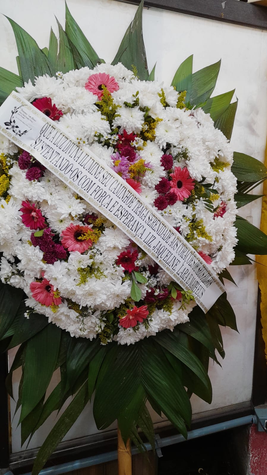 Coroa De Flores para homenagens fúnebres